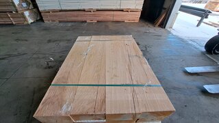 Ca. 16x Eiken balken fijnbezaagd, 140x250mm, lengte 85cm